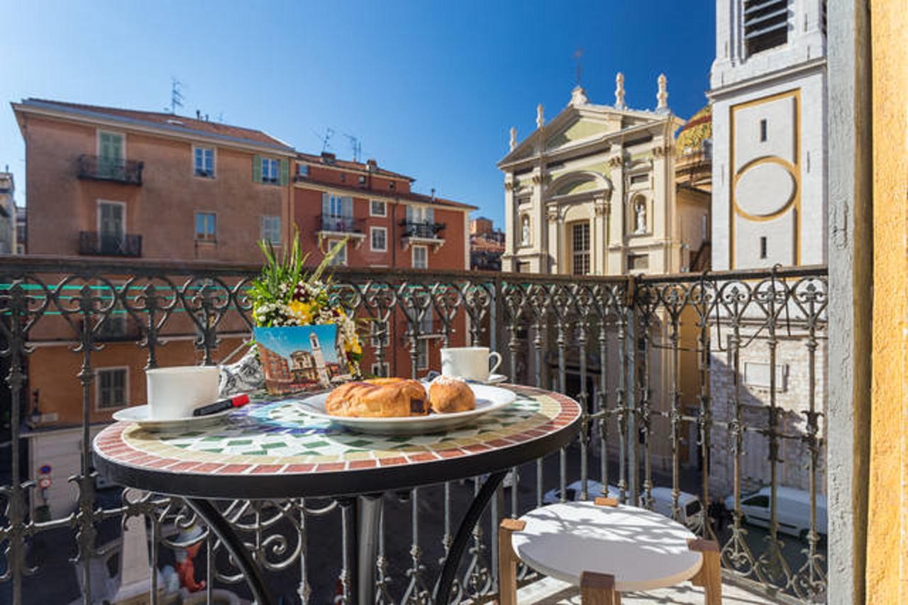 Le Rossetti B. - Modern, Long Balcony, Old Town Nizza Kültér fotó