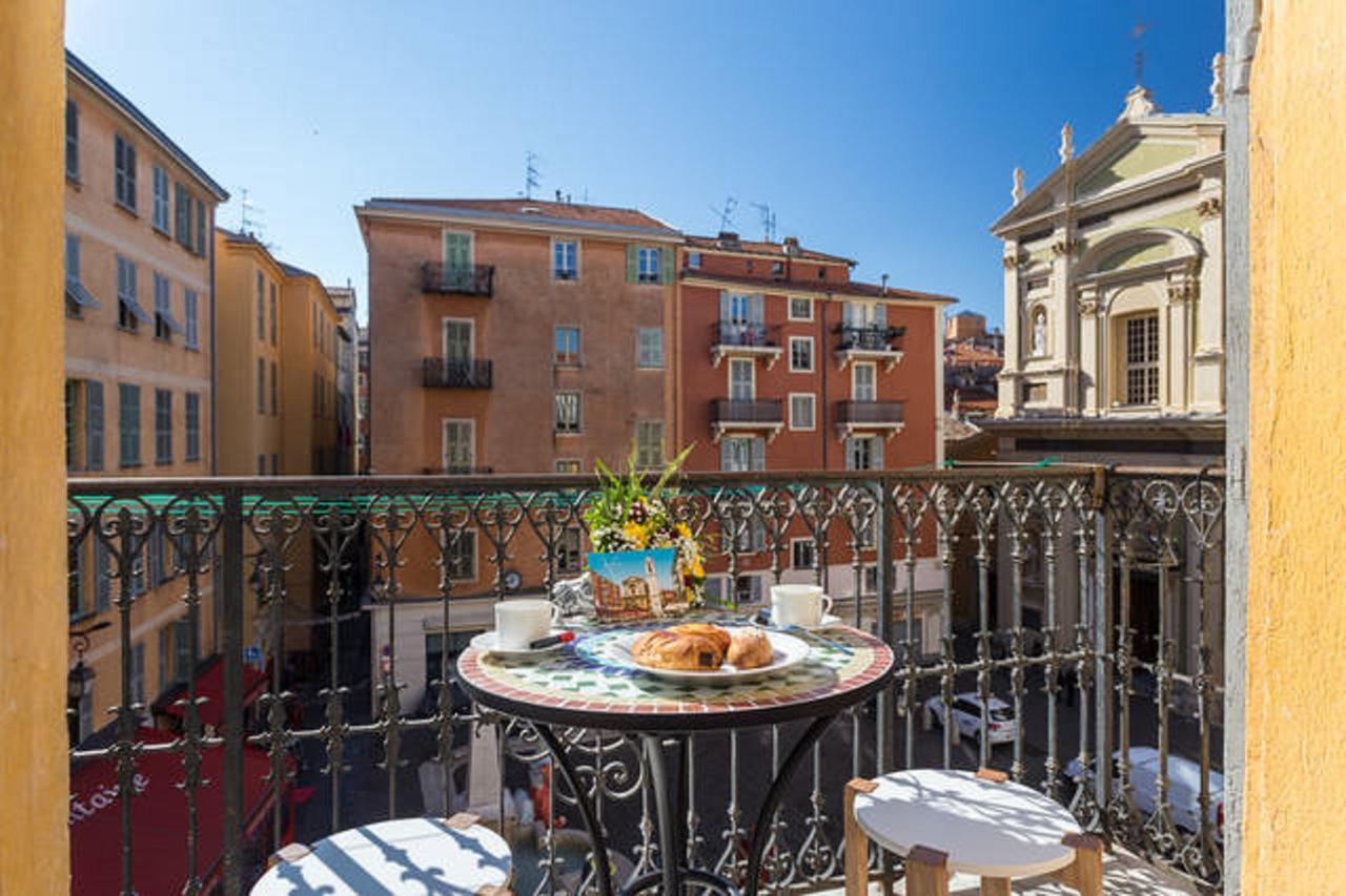 Le Rossetti B. - Modern, Long Balcony, Old Town Nizza Kültér fotó